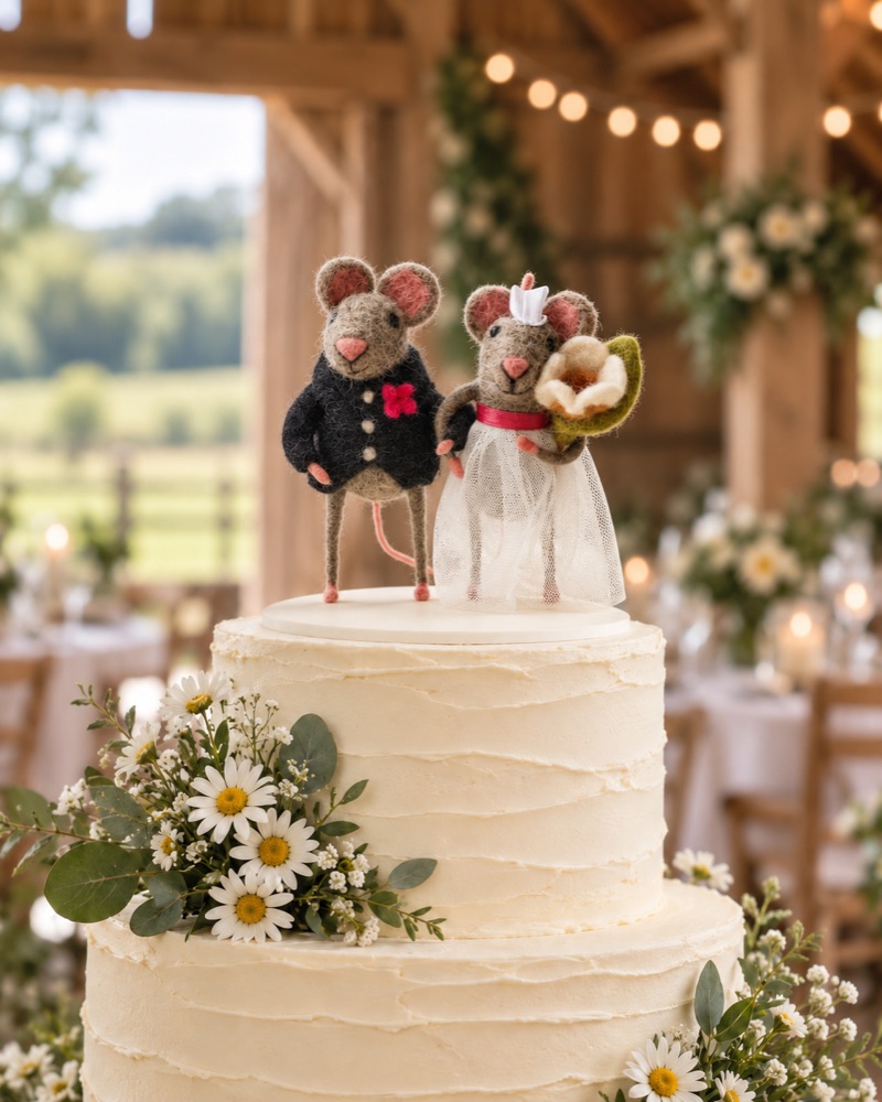 Mice, barn cake